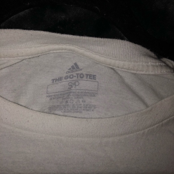 Adidas White T-Shirt - Picture 3 of 3